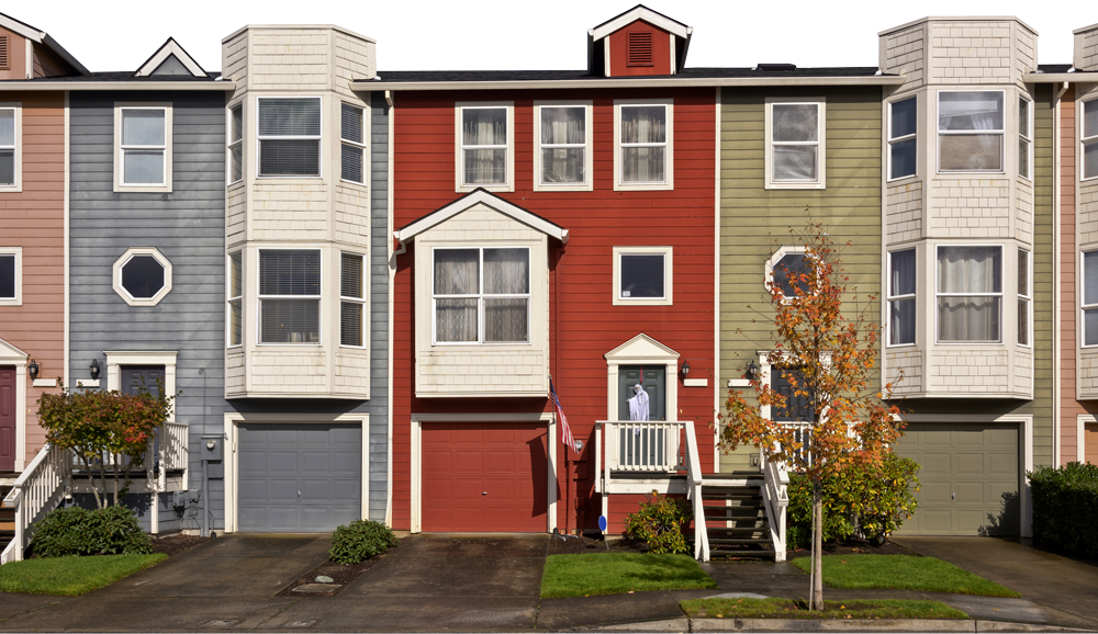 Row and Townhomes air conditioning in Lehigh Valley